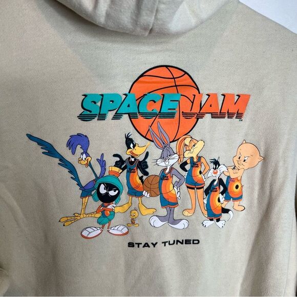 Space jam vintage modern graphic hoodie kangaroo pocket - Picture 5 of 9